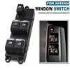 NEW Door Driver Side Electric Power Window Switch For Nissan Qashqai J10 2.0 dCi 4WD Navara D40 Vehicles Car QZ