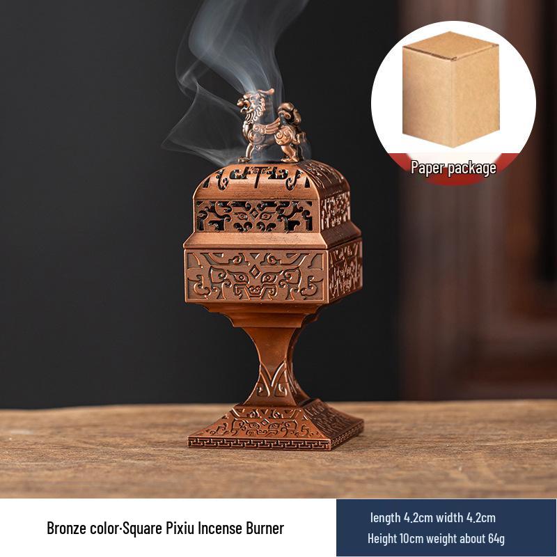 Auspicious Clouds Sandalwood & Agarwood Coil Incense for Indoor Aromatherapy - Long-lasting Deodorizing Incense Burner Censer