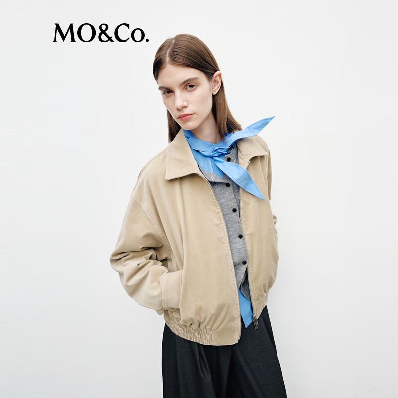 MO&Co. Lapel Collar Short Jacket