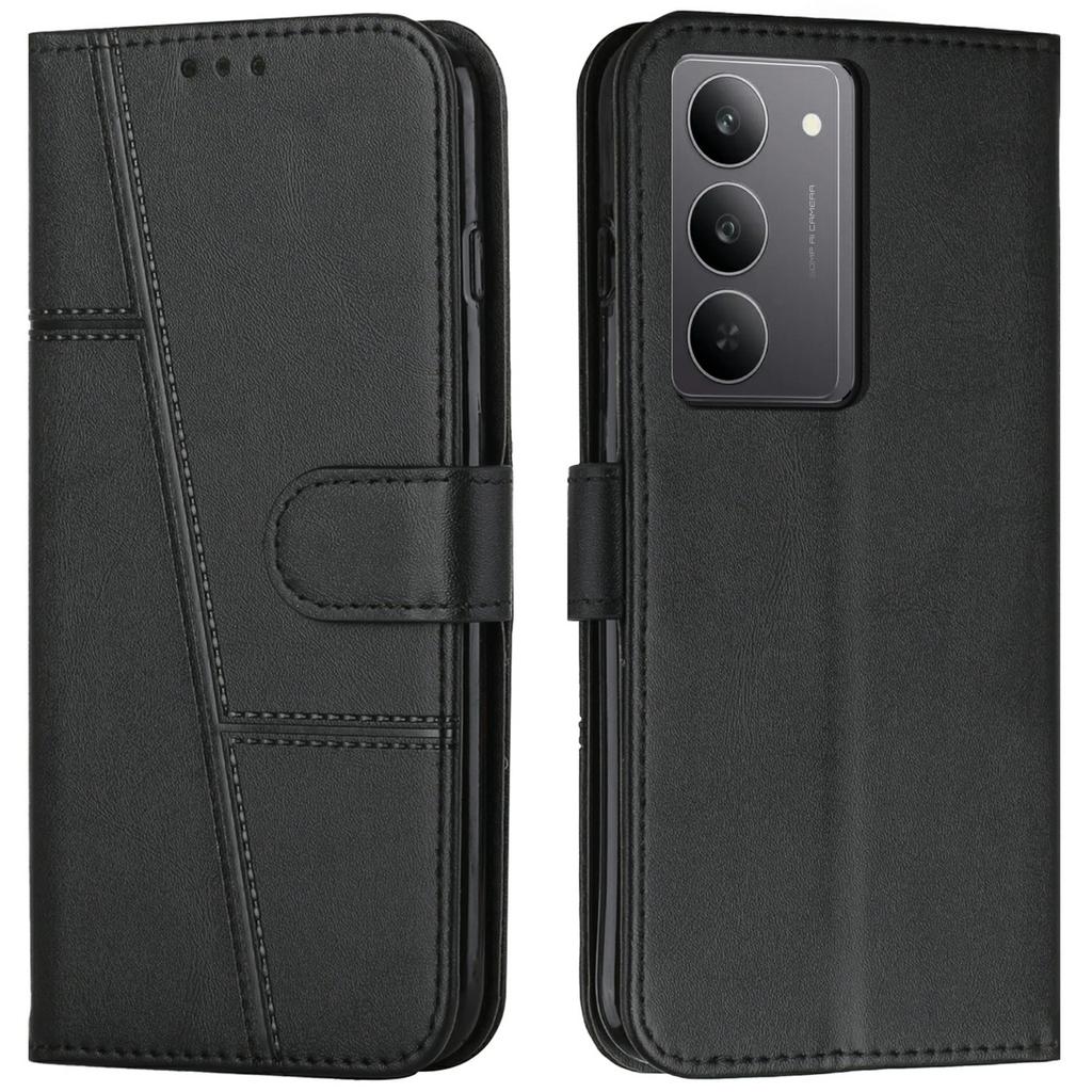For Realme V60 Pro 5G/C75 4G Case Stand Flip Protective Leather Phone Cover
