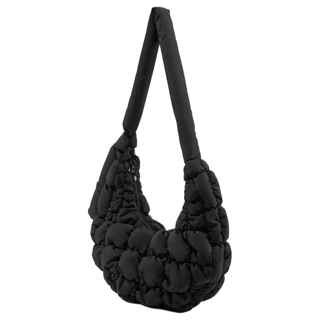 New LiNing Nylon Shoulder Bag, Crossbody Bag Regular Unisex Basic Black ABDV367-3