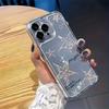 Transparente Glänzende Sternenmuster Klare Handyhülle Für iPhone 17 16 Pro Max 15 14 Plus 13 Mini 12 11 16E 17 Air X XR Weiche Hülle