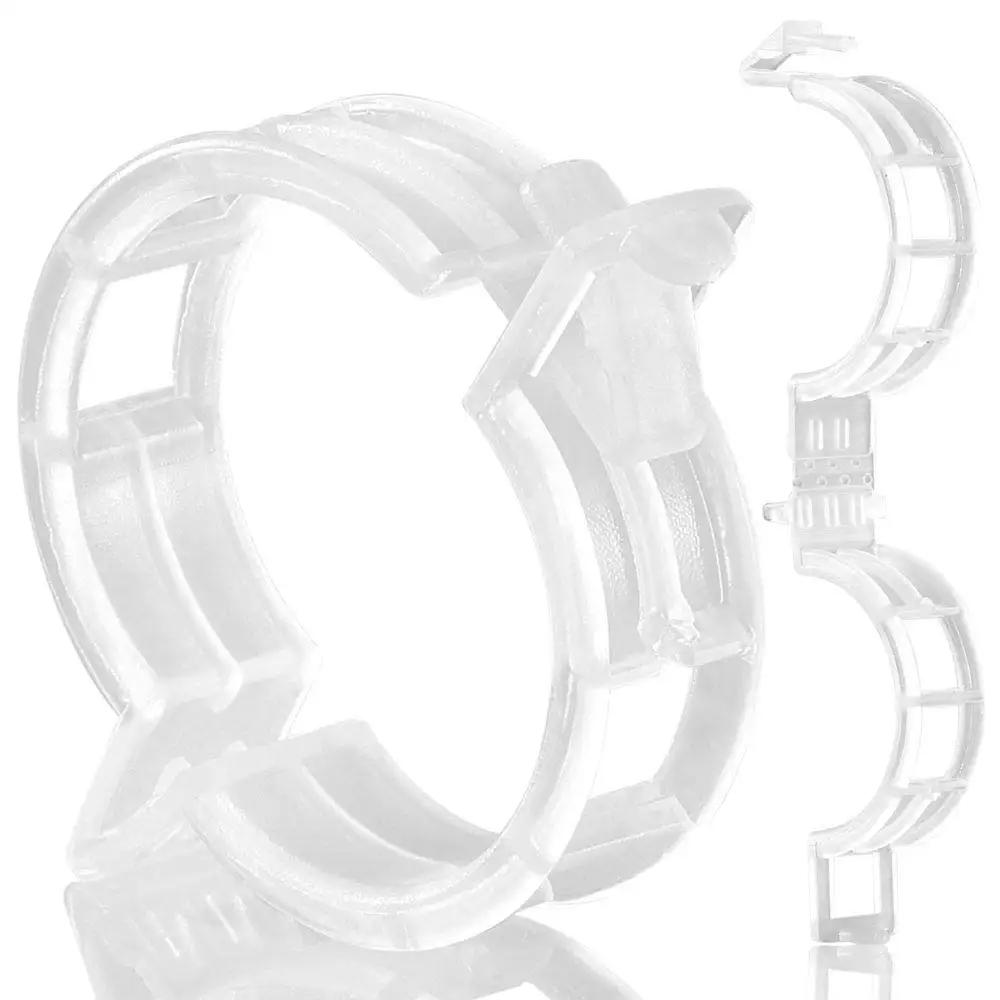 500/50PCS Plant Support Clips Reusable Plastic Connects Vine Fixing Clip Tomato Grape Vegetable Plants Holder Buckle Garden Tool