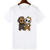 Funny Stitch Maleficent Print Creative T-shirt Summer Short Sleeves Popular Clothes T Shirt Unisex
