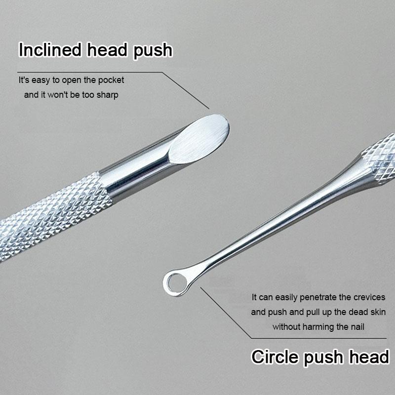 New Manicure Spatula Push Cuticle Nails Take Out Nail Cuticle Remover Tool Cuticle Pusher Sticks Manicure SPT05