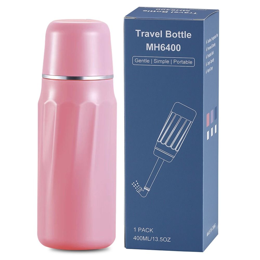 Cleaning Artifact Travel Bidet 400ml Large Capacity Collapsible Handheld Bidet Foldable Leak-Proof Toilet Sprayer