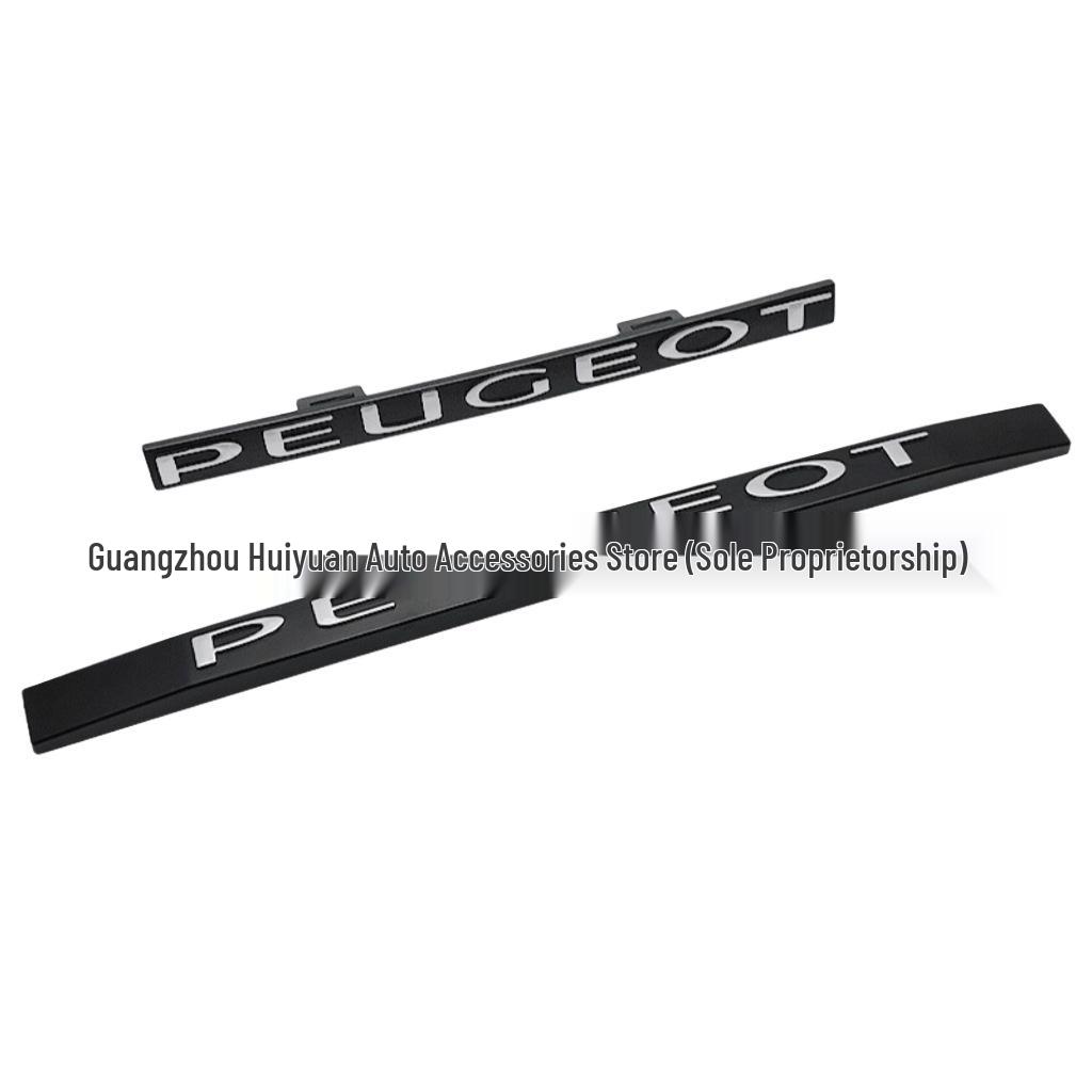 Front Bumper Grille French Badge for Peugeot 508/301