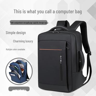 USB Şarjlı Premium Çok Katmanlı İş Seyahat Sırt Çantası