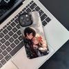 Asuna Kirito Anime Phone Case For iPhone 17,16,15,14,13,12,11,Pro,XS,Max,Plus,Mini,SE4,E Black Matte Shockproof Cover