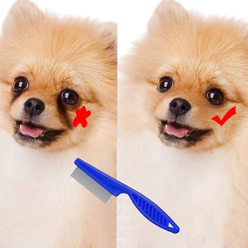 1pc  Rabbit Grooming Brush Small Pet Hair Remover Flea Comb Shampoo Bath Brush for Rabbit Hamster Guinea Pig Cleaning Tool