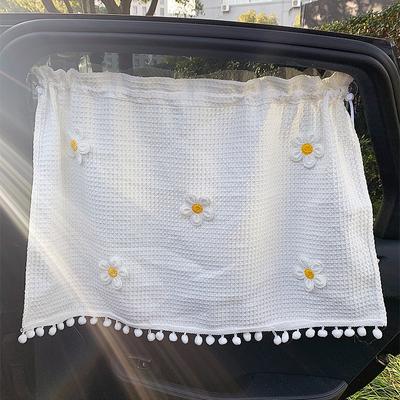 Suction Cup Curtain In The Car Window Sunshade Cover Cartoon Universal Side Window Sunshade UV Protection For Kid Baby