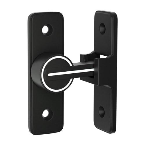 

90-Degree Rotating Door Lock, Fluorescent, Anti-Theft, Zinc Alloy Door Hasp Lock with Earthquake-Resistant Latch for Indoor and Entryway Use, Easy Ins