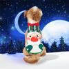 Herbst und Winter Weihnachten Hundekleidung Rollkragen-Kapuzenpullover Rentier-Spielzeug Weihnachtsmann Katzenkleidung Weihnachtsfeier Haustierkleidung