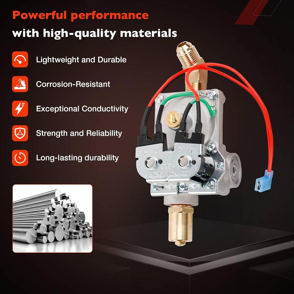 GC10A-4E 92089 RV Water Heater Gas Valve – Compatible With Atwood 10 Gal Water Heaters G10-1E, G10-3E, GC10-1E, GC10A-2E, GCH10A-3E, GC10A-3E