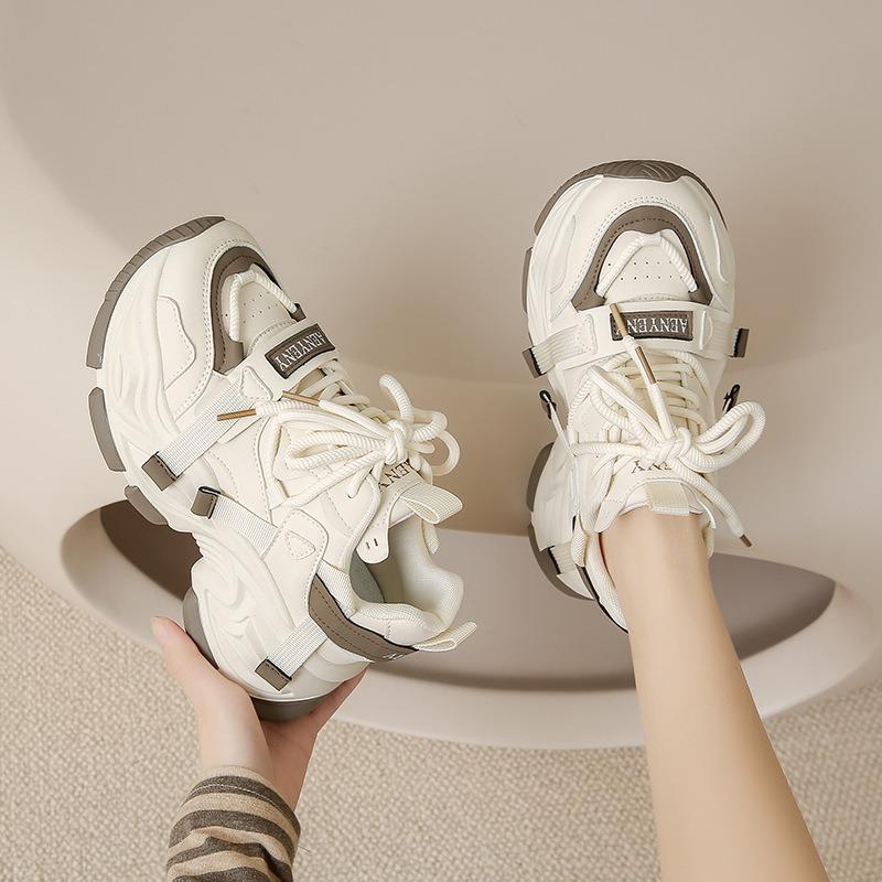 Spring New Breathable Dad Shoes Female Student Casual Women's Platform Running Women's Shoes 9