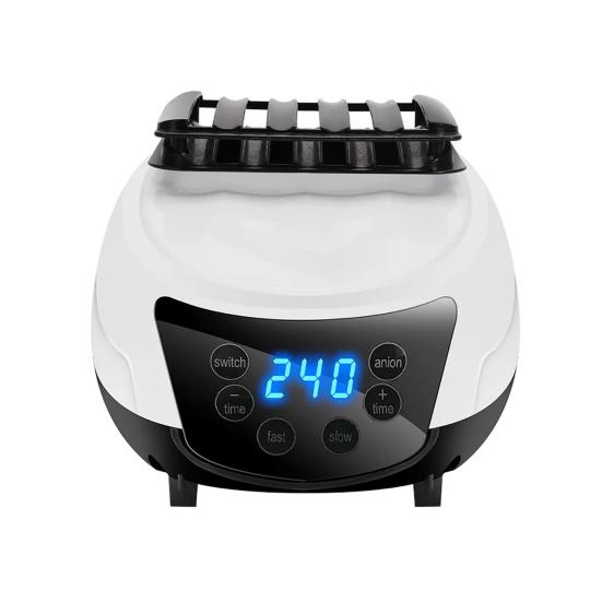 

1 комплект Электрическая сушилка для одежды с таймером, бесшумная, с пультом дистанционного управления, портативная электрическая сушилка с теплым воздухом, машина для сушки одежды, прачечная, одежда белый