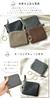 MILASIC Genuine Leather Key Case, Smart Key Compatible, Multi-Pouch with Keychain, Card Slots, Zippered Closure, Compact, Simple Design (Brown)