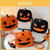 Trendy Mini Pumpkin Crossbody Bag For Halloween With Creative Color Block Design