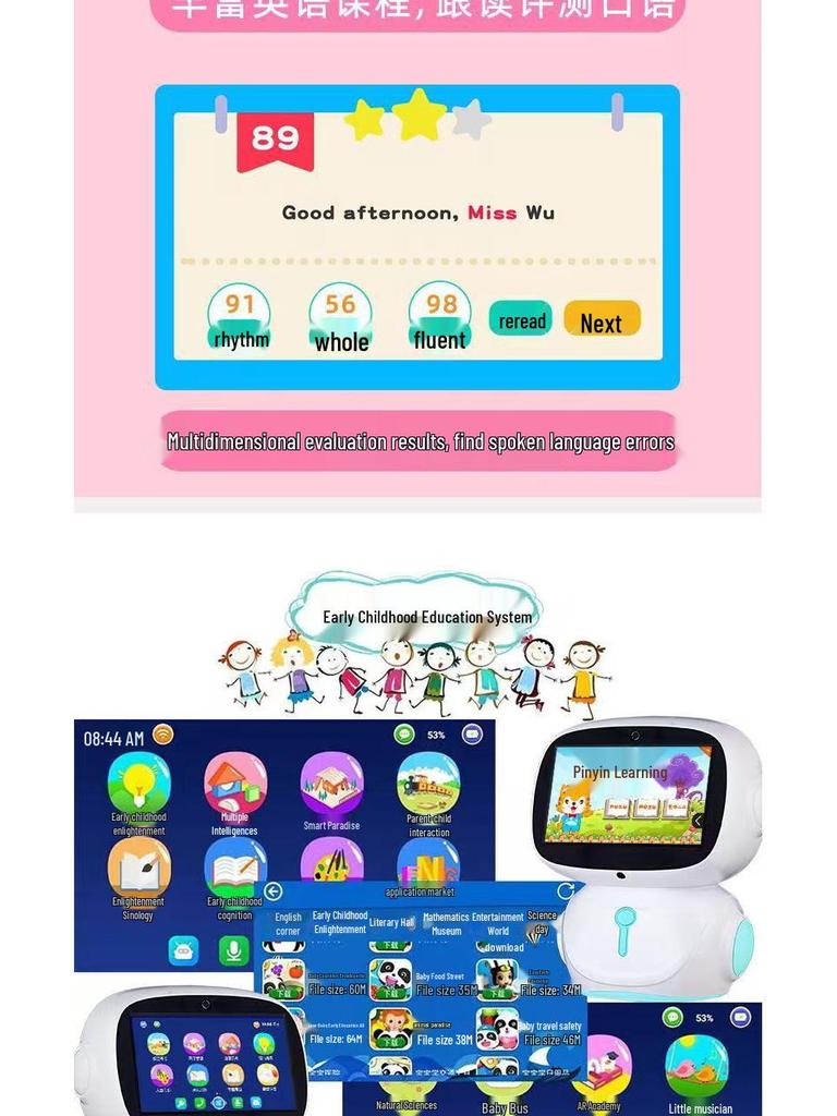 Children’s WiFi-Enabled Smart Learning Robot: Early Education Dialogues, Stories & Gift for Toddlers