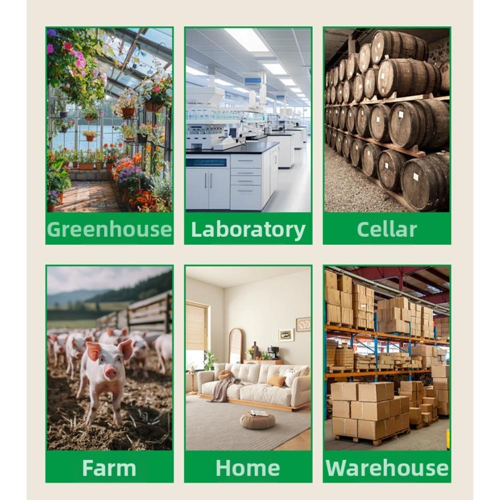 Dřevěný teploměr s bezrtuťovou kapalinou a jasnou stupnicí pro sledování teploty v různých prostředích