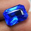 NATURAL Tanzanite Blue EMERALD CUT 8.90 Carat Loose Gemstones CERTIFIED DA-46534