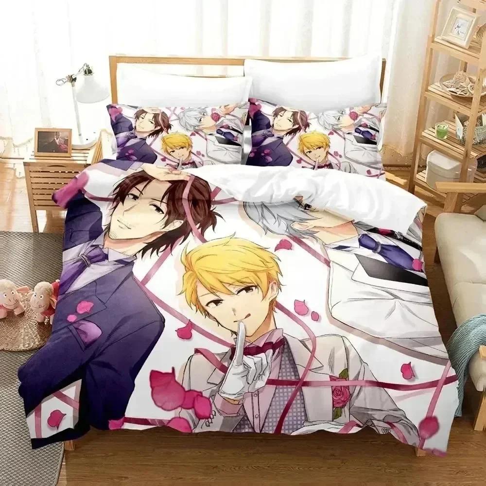 Anime Idolmaster SideM 3D NEW Duvet Cover Pillowcase Bedding Set Adult Boy Girl Bedroom Decoration Children Single Double Large