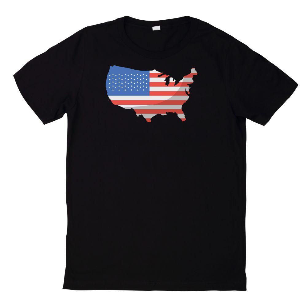 T-Shirt Cooles USA con Bandiera Americana Stati Uniti America MagliettaSi apre in una nuova finestra o scheda