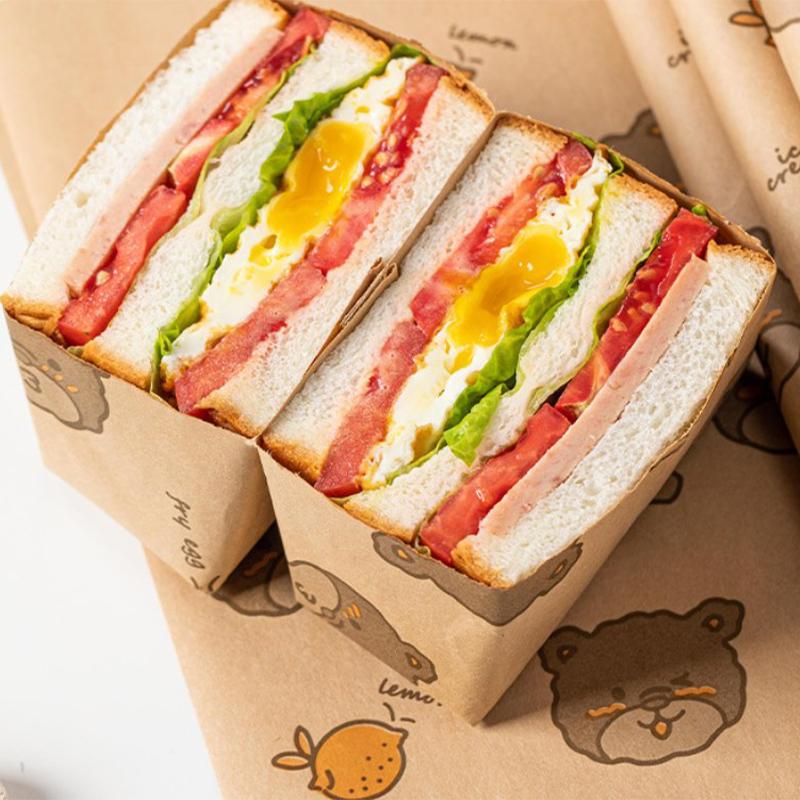 

50 шт. рулон пергаментной бумаги для выпечки, антипригарная масляная бумага, вощеная бумага для украшения, пищевая упаковка, противни для выпечки с мультяшными героями A1