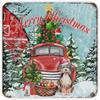 Christmas Metal Wall Art for Home Living Room Kitchen Decor
