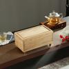 Wooden Storage Box Coffee Bean Storage Container Nut Spice Storage Box Tea Canister Eco-friendly Kitchen Organizer Case