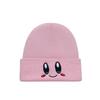 Cold Hat Women's Autumn and Winter Star Kirby Wool Hat Smiley Face Embroidery Knitted Hat Student Warm Ear Protection Wool Hat