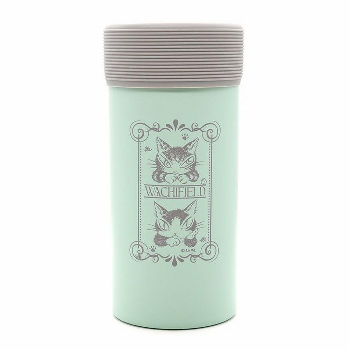 

Dayan the DJ Vacuum Insulated Bottle Holder for PET Keeps the Whole Bottle Cool [WACHIFIELD] Cat, Mint, 500-600ml Bottles, мятный