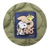 Peanuts 75th Anniversary Helmet Puff 8457 [Rootote] Backpack, Women's Daypack, Bag, Men's IP.Theoroo Peanuts-0R (02. Khaki)