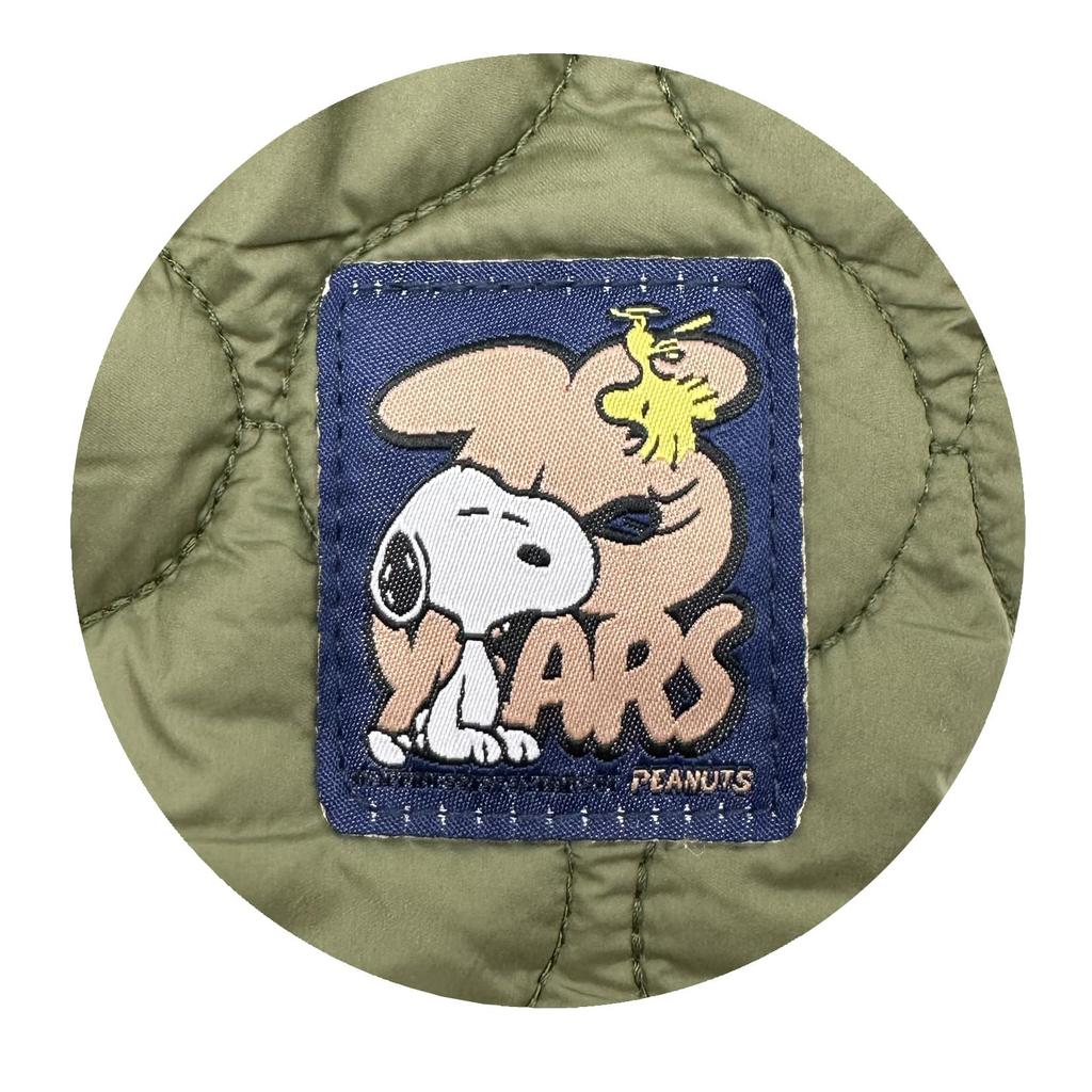 Peanuts 75th Anniversary Helmet Puff 8457 [Rootote] Backpack, Women's Daypack, Bag, Men's IP.Theoroo Peanuts-0R (02. Khaki)