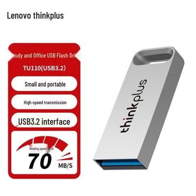 Lenovo Thinkplus TU110 Metal Dual-Port USB 3.2 Flash Drive