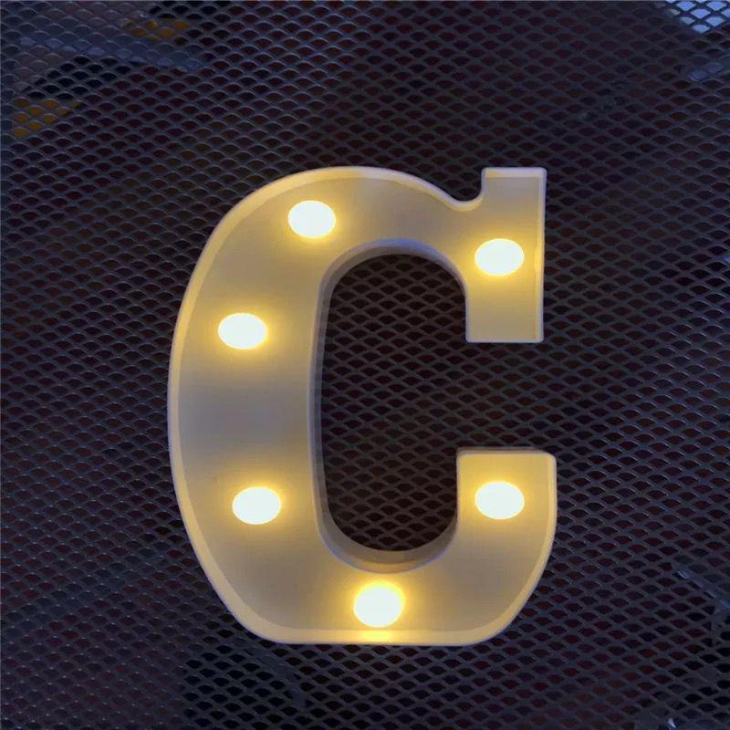 LED Love Letter & Number Lights for Valentine's Proposal Decor