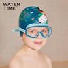 WATERTIME Kinder Wasserdichte Silikon-Badekappe