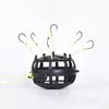 Reverse Bottom Bait Cage Fishing Hook 360-Degree Floating Design Full Strike Coverage Bait Cage Trap Fishing Hooks