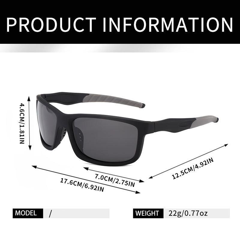 Men's Casual Fishing Polarized Glasses Anti UV Platform Lure Boat Cycling Sunglasses