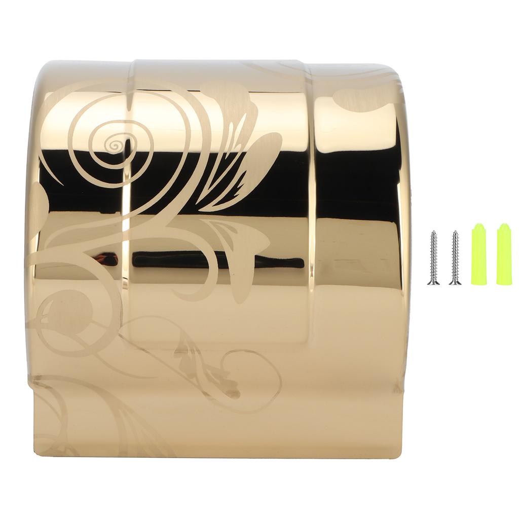Toilet Paper Holder Golden Stainless Steel Waterproof Bathroom Roll Paper Rack for Bathroom