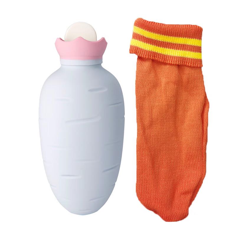 Carrot Platinum Silicone Hot/Cold Water Bottle
