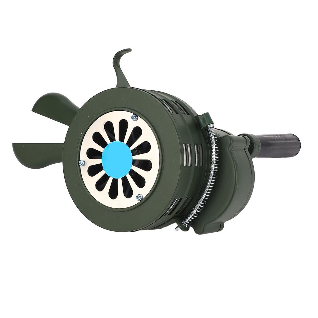 Hand Crank Siren Horn Aluminum Alloy Portable Loud Emergency Safety Siren for Factories Homes