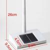 Polycrystalline Silicon Solar Windmill Model with Rotating Fan Blades