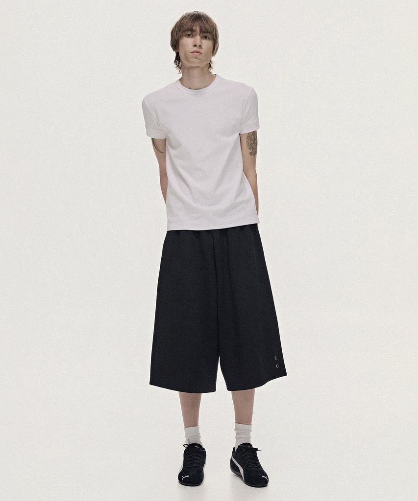 TAKEASY Neoprene Bermuda Sweatpants (Black)