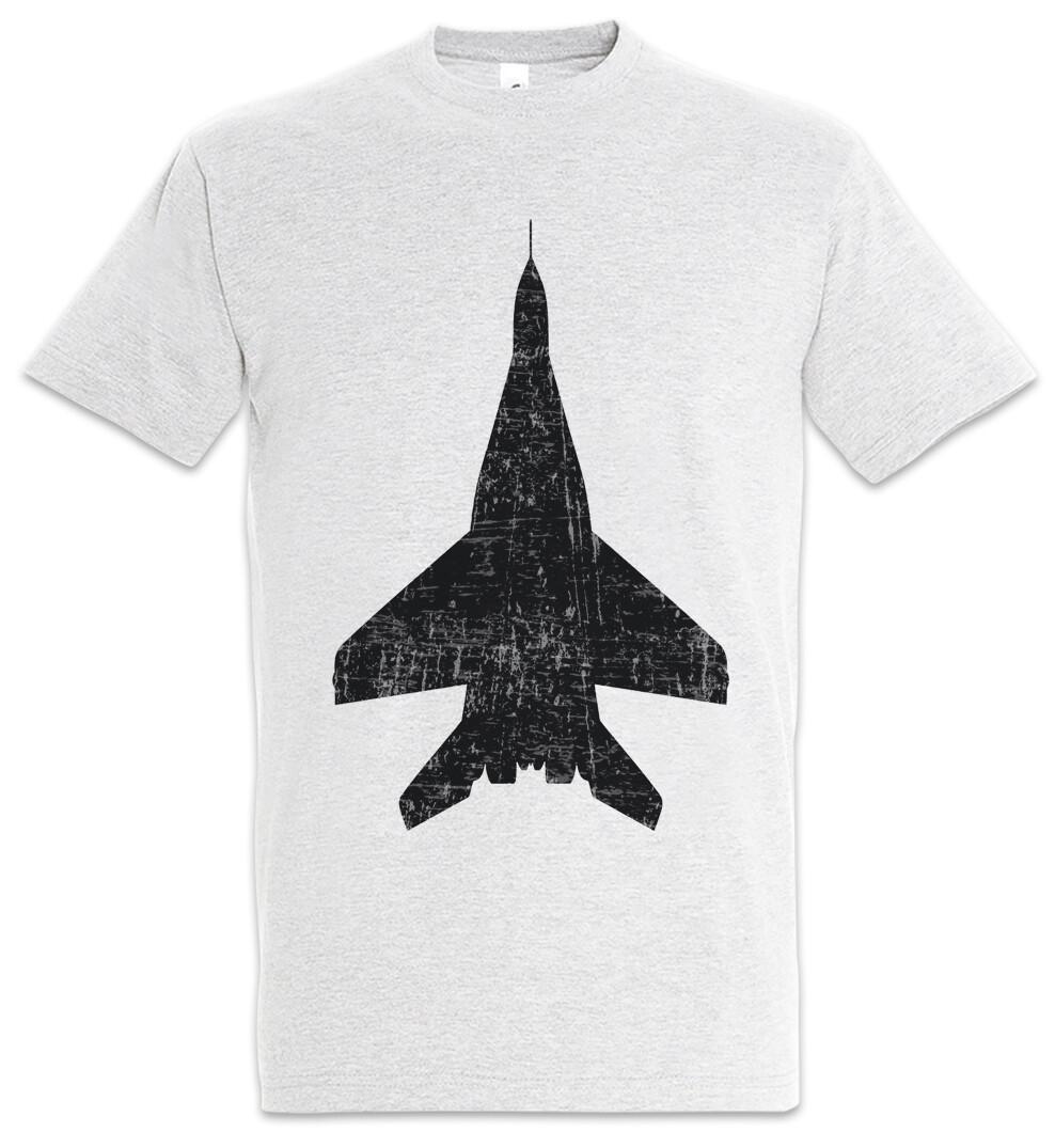 Jet III Silhouette T-Shirt Mens Womens Tees Top Airforce Fighter Pilot Jet Combat Aircraft Bomber 2XL