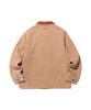 Niceghostclub Cotton Garment Dyed Chore Jacket_Brick(Ng2Dfud102A)