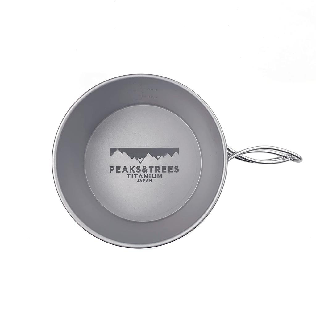 Titan Sierra Cup Direkte Ild Dyp 600ml Tsubame Sanjo Laget i Japan Sammenleggbar Brett Håndtak med Skala Utendørs Camping Kokeapparat Stort Kokeutstyr