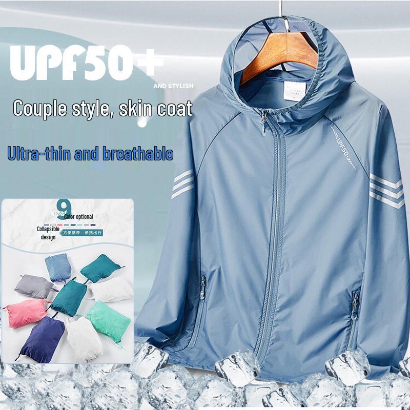 

Men s and Women s Long Breathable Anti-UV Sun Protection Coat Men s 5XL