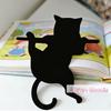 [TG835]Cute Creative Metal Black Cat Bookmark For Library Room Journal Gift Classroom Desk Bookshelf Stationery Metal Bookmark