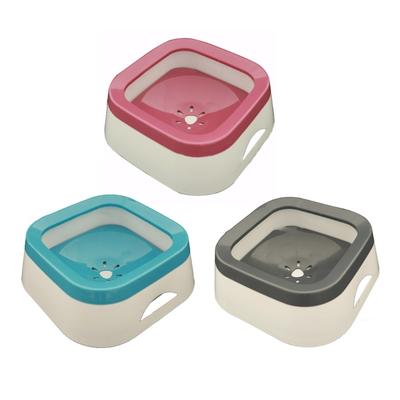 Water Bowl for Dog Drinking Without Splashing Overflowing Cute Shape Drinking Bowls for Indoor Dog Single Bowl